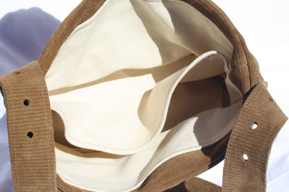Ribbed Suede Pleated Bucket Bag - Sample 4